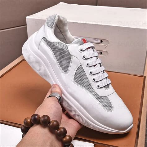 black and grey prada sneakers|Prada sneakers for men dhgate.